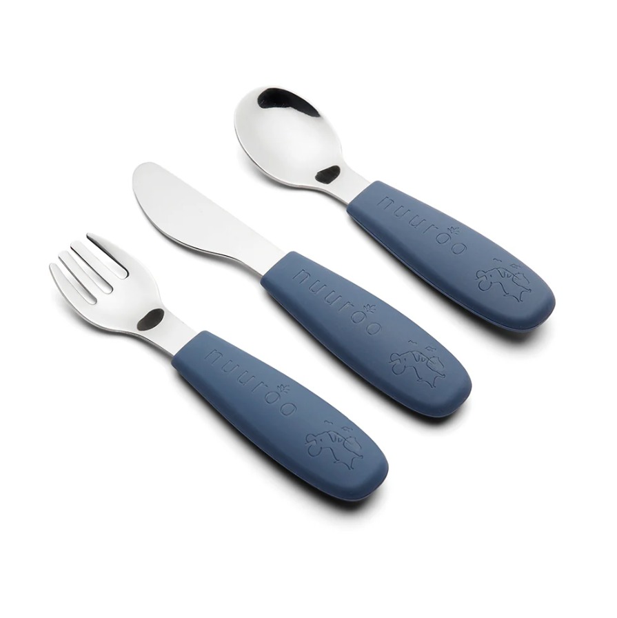 NUUROO POSATE SILICONE SET 3pz