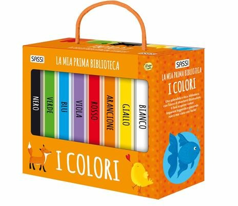 SASSI LA MIA PRIMA BIBLIOTECA - I COLORI